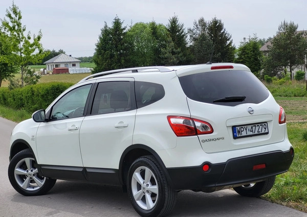 Nissan Qashqai+2 cena 42900 przebieg: 131000, rok produkcji 2013 z Wąbrzeźno małe 781